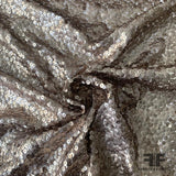 Sequined Netting - Taupe