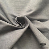 Cotton Herringbone Suiting - Grey
