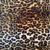 Cheetah Printed Faux Fur - Black/Tan/Nude