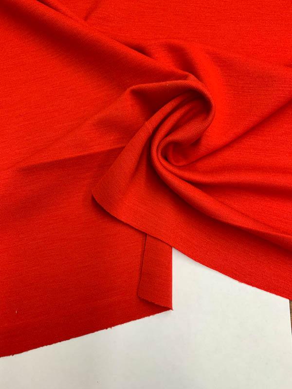 Italian Quality Wool Knit - Valentino Red