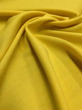 Italian Quality Wool Knit - Bright Yellow