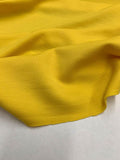 Italian Quality Wool Knit - Bright Yellow