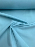 Italian Quality Double Wool Crepe - Powder Blue