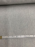 Italian Chevron Herringbone with Lurex Wool Coating - Grey / Metallic