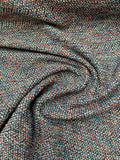 Italian Fine Tweed - Blue / Red / White