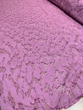 J Mendel Italian Abstract Fil Coupé Novelty - Purple