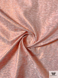 Novelty Lamé with Slight Texture - Rose Gold