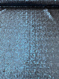 Pamella Roland Stretch Netting with Sequins - Light Navy