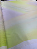 Ombré Tie-Dye Silk Chiffon - Yellow / Cream