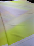 Ombré Tie-Dye Stretch Silk Georgette - Yellow / Ivory / Tan / Blush