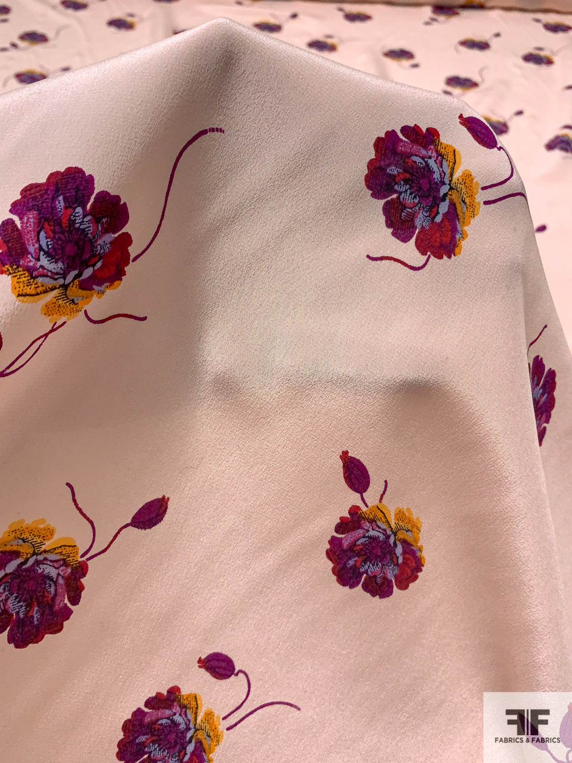 Atelier Sea Collection Fabric Silk Crepe De Chine Alta Moda, Fabric In  Red,pink,gold Colours, Inkjet Technique,Limited Quantity.Colour#2 ⋆ Gucci  Silk Twill