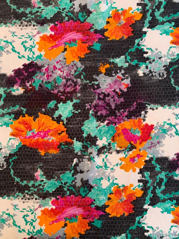 New Pattern Fabric Modern Floral Pattern Fabric Seamless Modern Floral Pattern. Creative