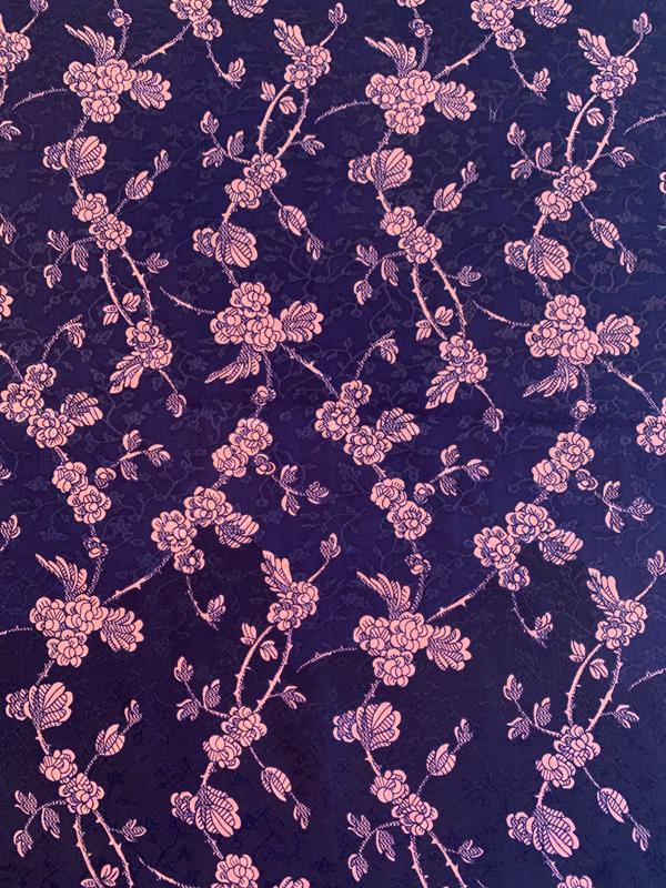L01 Woven Jacquard Fabric Pink – FabricViva