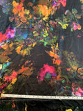 Made in Germany Floral Dream Printed Satin Silk Chiffon - Multicolor