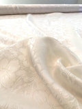 Floral Silk Jacquard - Off-White