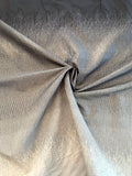Italian Textured and Gathered 2-Ply Gradient Ombre Polyester Taffeta Panel - Grey / Black