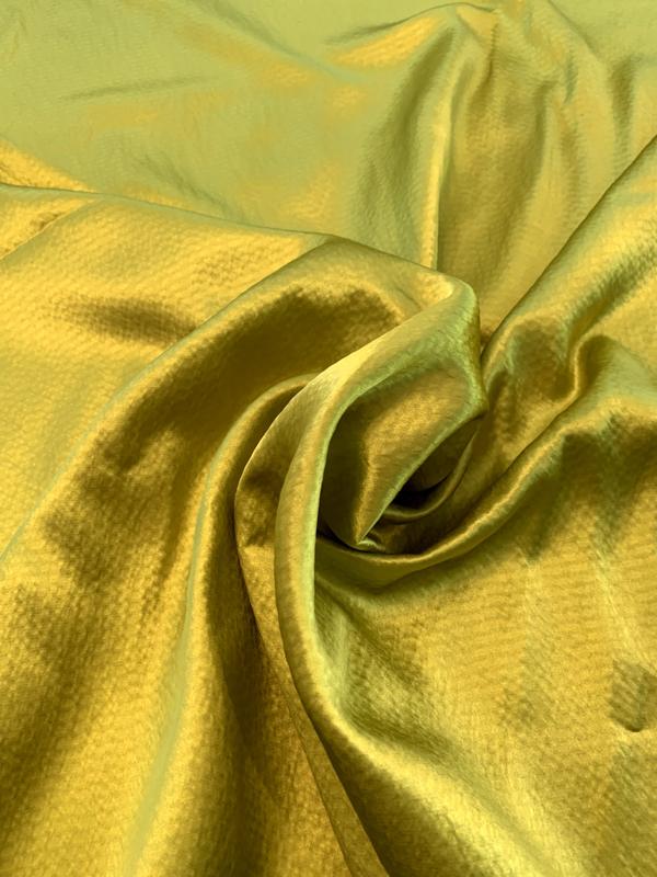 Hammered Silk Charmeuse - Chartreuse