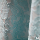 Floral Woven Brocade - Turquoise