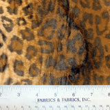 Cheetah Print Faux Fur - Brown/Multi - Fabrics & Fabrics NY