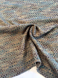 Made in England Wool Tweed - Brown / Caramel / Teal / Grey