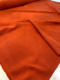 Italian Classic Woven Cotton Suiting - True Orange