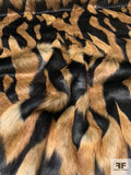 Tribal Vibes Long-Hair Faux Fur - Brown / Tan / Black