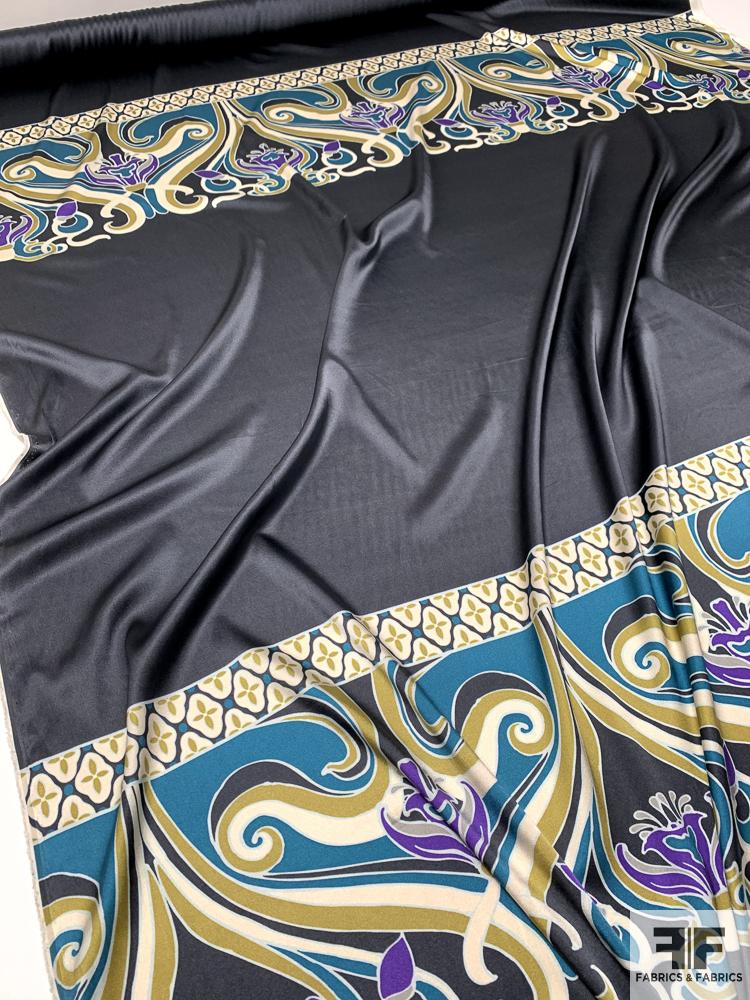 > All Silk Fabrics > Silk stretch charmeuse fabric