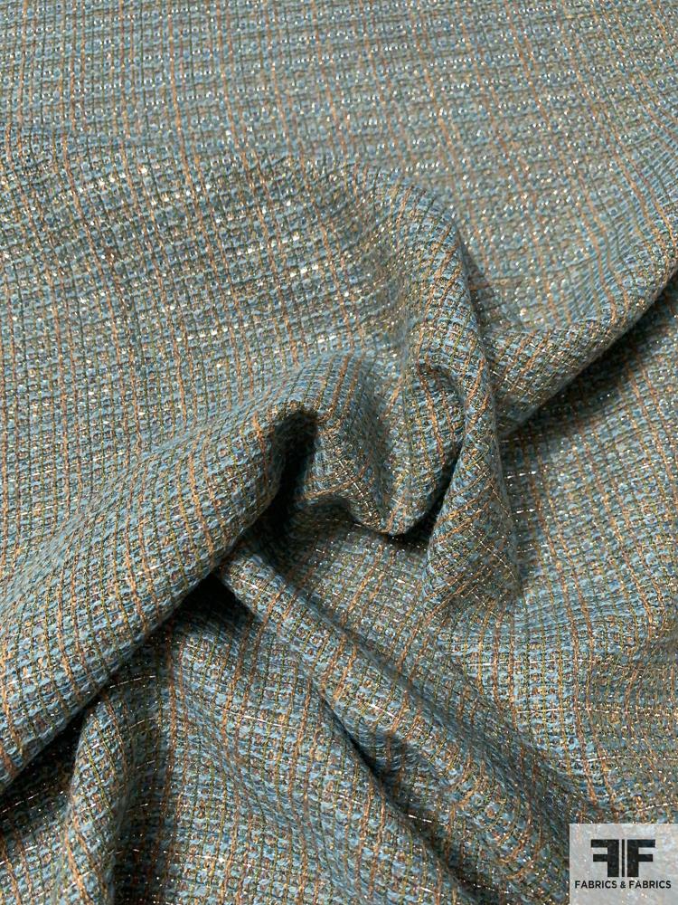 Lurex tweed fabric - raw Soline - Ma Petite Mercerie