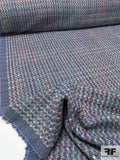 Spring Tones Classic Tweed - Postal Blue / Multicolor