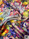 Garden Floral Printed Silk Georgette - Multicolor
