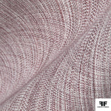 Cotton Blend Tweed - Red/White/Grey - Fabrics & Fabrics NY