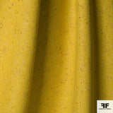 Yellow Wool Suiting fabric