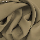 Silk Crepe Back Satin - Olive Grey - Fabrics & Fabrics