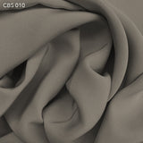 Silk Crepe Back Satin - Moonstruck - Fabrics & Fabrics