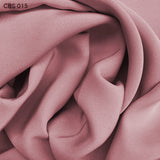Silk Crepe Back Satin - Mellow Rose - Fabrics & Fabrics