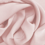 Silk Crepe Back Satin - Marshmellow Pink - Fabrics & Fabrics
