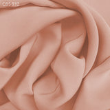 Silk Crepe Back Satin - Peach Quartz - Fabrics & Fabrics