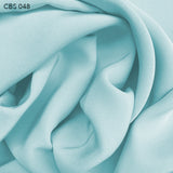Silk Crepe Back Satin - Ice Blue