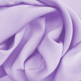 Periwinkle Silk Crepe Back Satin - Fabrics & Fabrics