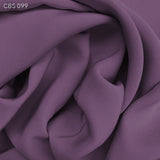 Silk Crepe Back Satin - Mulberry - Fabrics & Fabrics