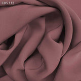 Silk Crepe Back Satin - Mauve - Fabrics & Fabrics