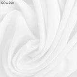 White Silk Crepe de Chine - Fabrics & Fabrics