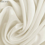 Silk Crepe de Chine - Cream