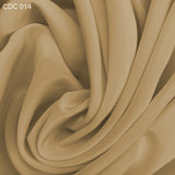 Silk Crepe de Chine - Biscotti Brown - Fabrics & Fabrics