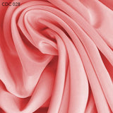 Misty Pink Silk Crepe de Chine - Fabrics & Fabrics