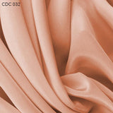 Orange Silk Crepe de Chine - Fabrics & Fabrics