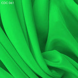 Bright Green Silk Crepe de Chine - Fabrics & Fabrics