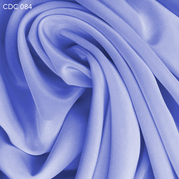 Silk Crepe de Chine - Baby Blue - Fabrics & Fabrics