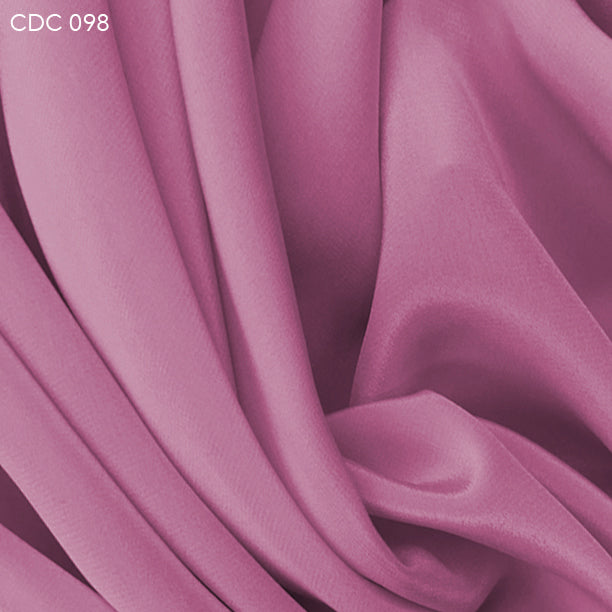 Silk Crepe de Chine - Wild Rose - Fabrics & Fabrics