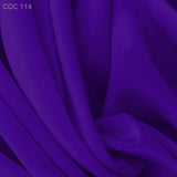Silk Crepe de Chine - Sapphire - Fabrics & Fabrics